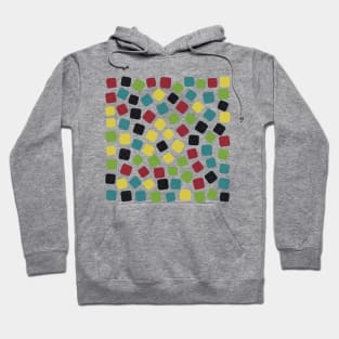 Multicoloured Gummies Pattern (Sweets) Hoodie